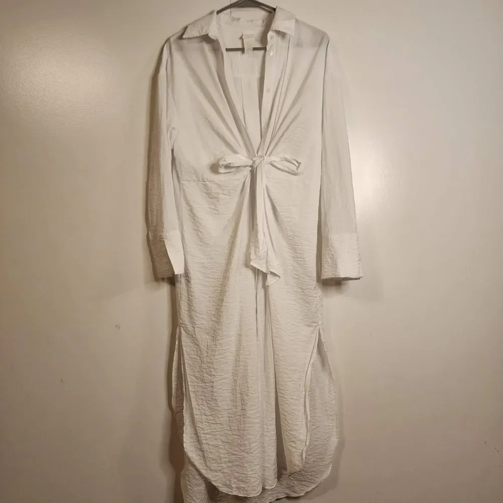 H&M white dress